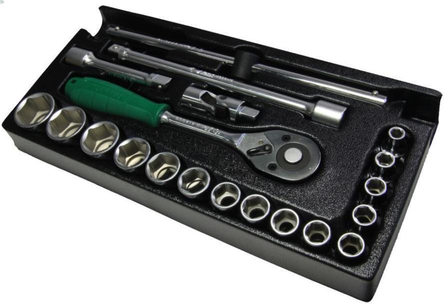 Insert with tools for HANS TT-16 trolley