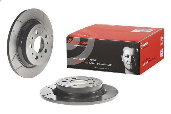 1X Brake Disc Brembo 8.7765.75 for Volvo S70 (874) 2 1997-2000