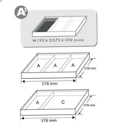 TOPTUL GVA0406 Trolley Tool Insert