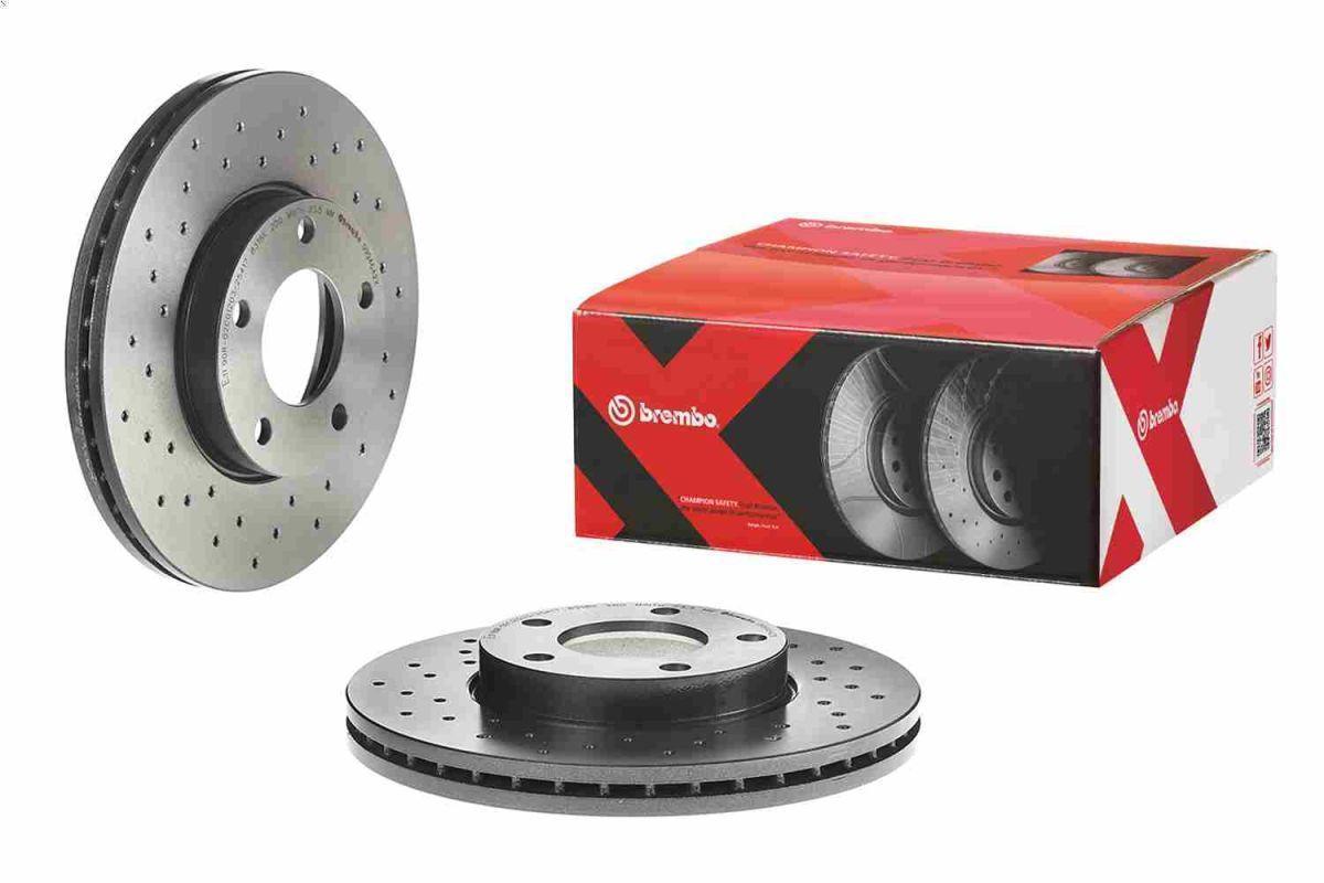 1X Brake Disc Brembo 9.9464.2X for Mazda 3 (BL) 2 2009-2012