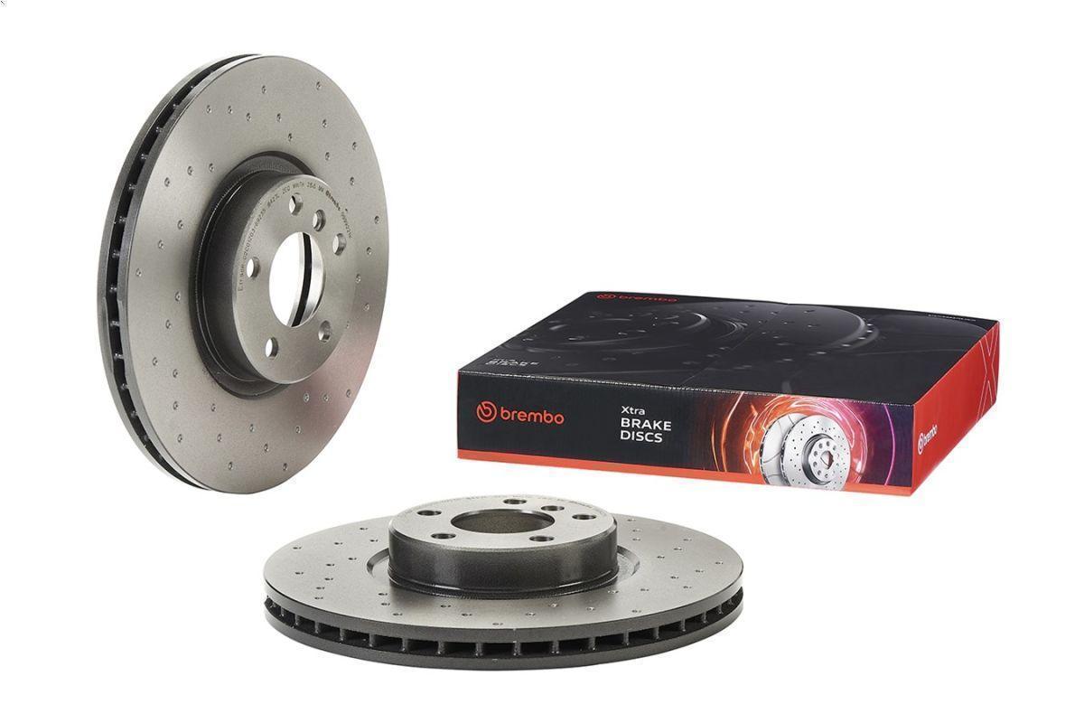 1X Brake Disc Brembo 9.9922.1X for BMW X5 (E70) 3 2010-2013