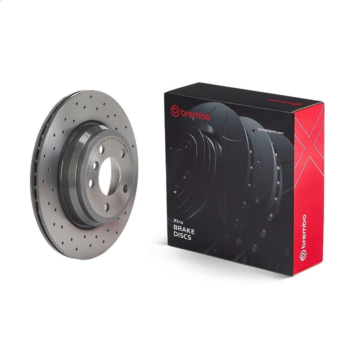 1X Brake Disc Brembo 9.C117.1X for BMW 3 (F30, F80) 3 2011-2013